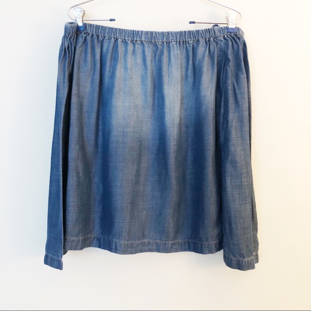 CLOTH & STONE Chambray Top - Picture 3 of 9